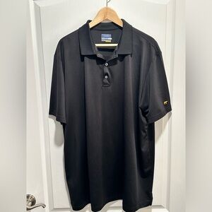 Jack Nicklaus Golf Polo Black Golden Bear Performance Polo Shirt - Size: XL